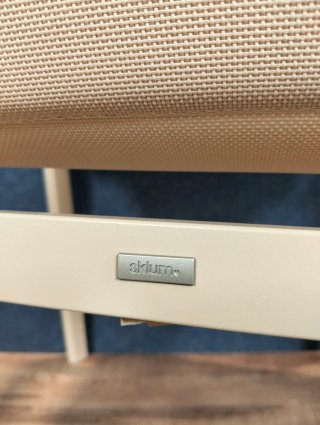 2x Sillas Jardín Sklum Karena Aluminio Beige