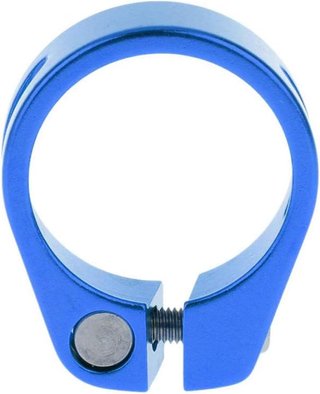 Abrazadera Sillin Bici 31.8mm Azul