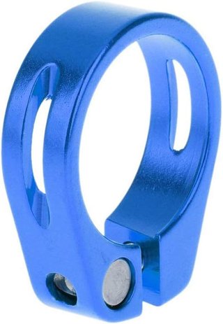 Abrazadera Sillin Bici 31.8mm Azul