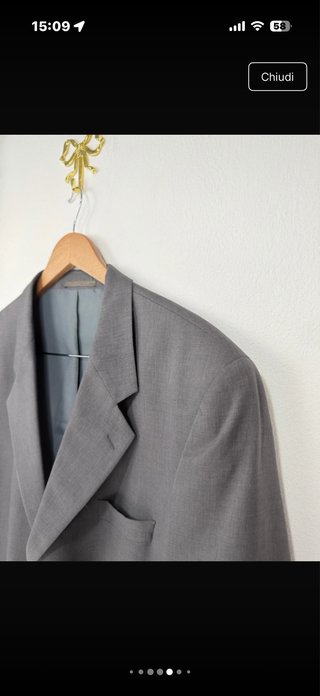 Berto Lucci Blazer Grigio XL