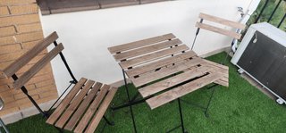 Mesa y Sillas Plegables Exterior Ikea