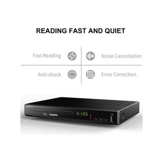 Reproductor Blu-Ray HD DVD HDMI USB