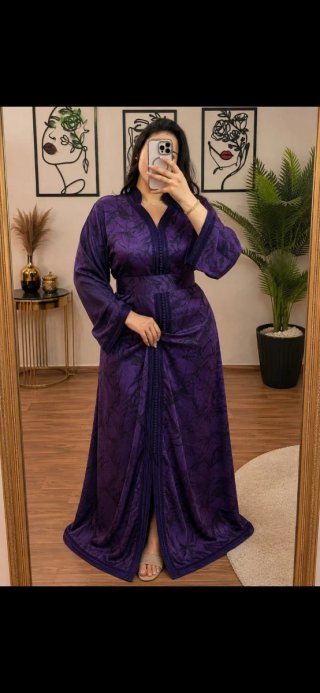 Vestido Caftán Marroquí Elegante envió gratis