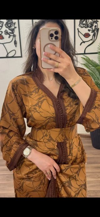 Vestido Caftán Marroquí Elegante envió gratis