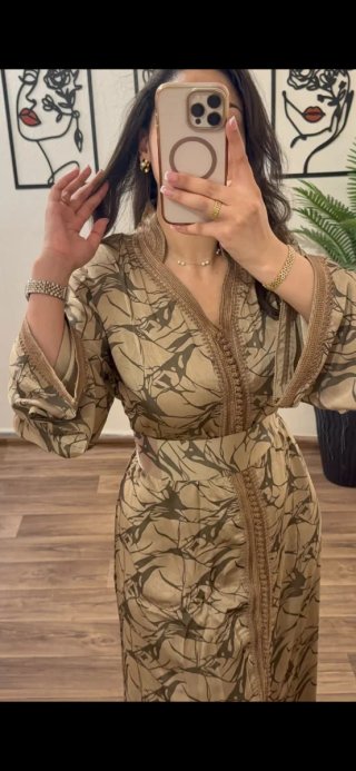 Vestido Caftán Marroquí Elegante envió gratis