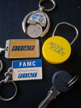 Set di chiavi portachiavi ANTICHE FIAT