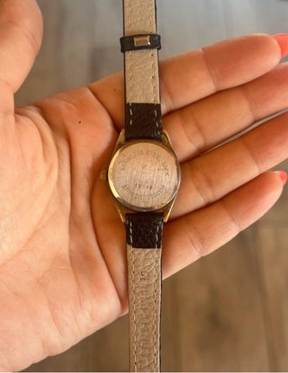 Reloj Clyda Mujer Negro/Dorado