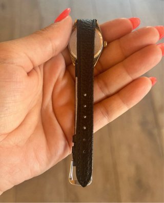 Reloj Clyda Mujer Negro/Dorado