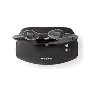 NEDIS Auriculares inalámbricos TV radio base