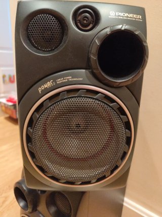 Altavoces Pioneer 100W Magnéticos Negros