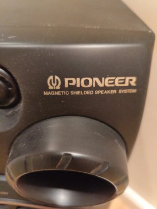 Altavoces Pioneer 100W Magnéticos Negros