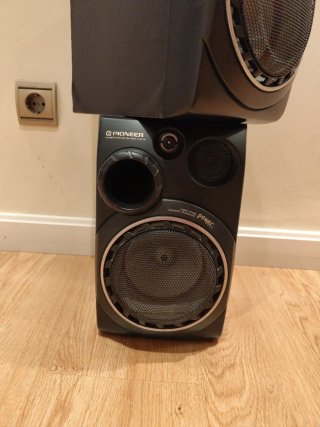 Altavoces Pioneer 100W Magnéticos Negros