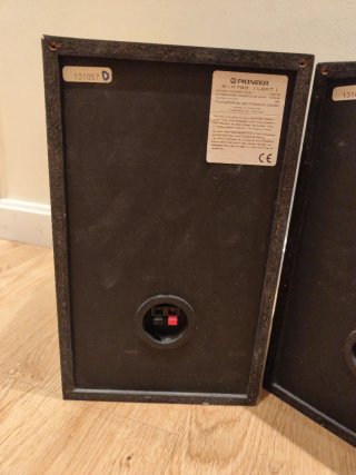 Altavoces Pioneer 100W Magnéticos Negros