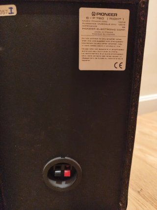 Altavoces Pioneer 100W Magnéticos Negros