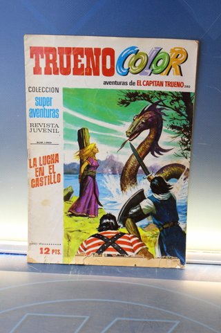 Trueno Color. El Capitán Trueno, Colección Superaventuras año VII. Bruguera, 1974.