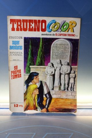 Trueno Color. El Capitán Trueno, Colección Superaventuras año VII. Bruguera, 1974.