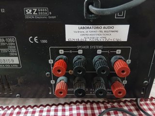 Denon PMA-1060 revisado, 105 W, phono MM/MC