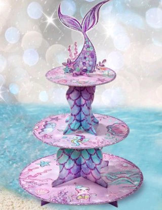 Decoración Cumpleaños Sirena Rosa