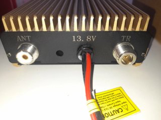 Amplificador Potencia UHF, 80W