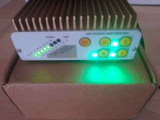 Amplificador Potencia UHF, 80W