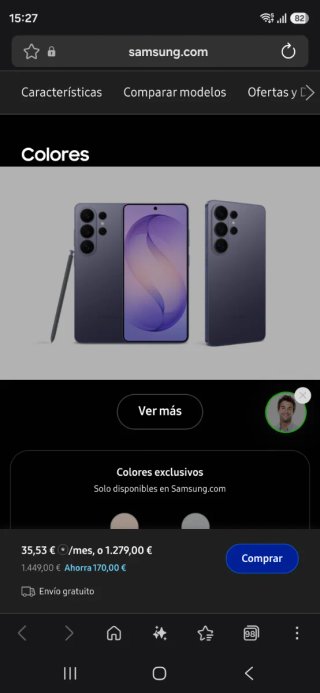 Samsung Galaxy S23 Ultra Viola