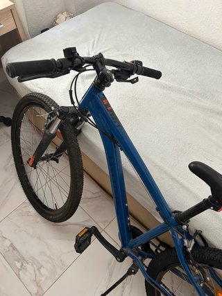 Bicicleta azul