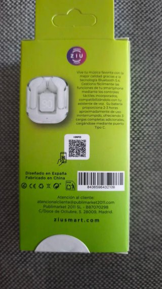 Auriculares ZIU Bluetooth 5.4 Crystal