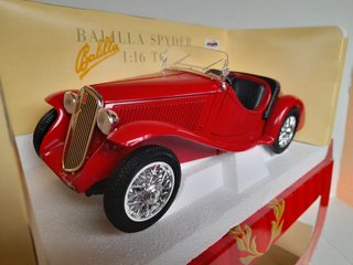 1/18 MODELLO FIAT BALILLA SPYDER NO BURAGO