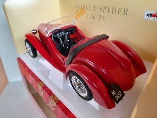 1/18 MODELLO FIAT BALILLA SPYDER NO BURAGO