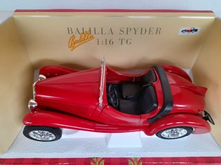 1/18 MODELLO FIAT BALILLA SPYDER NO BURAGO