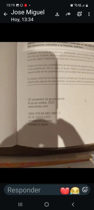 Libros texto 1 bachillerato