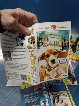 Lote 10 caratulas VHS, películas variadas, años 80/90 SOBRE ANIMALES