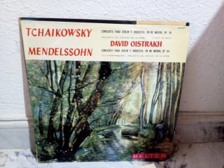 Vinilo Tchaikovsky Mendelssohn Oistrakh