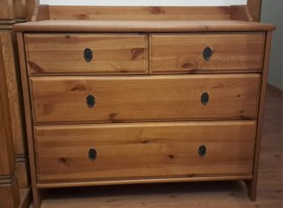 Cómoda Hemnes Ikea Madera Marrón