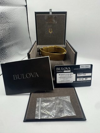 Reloj Bulova MIL-SHIPS 98A266 - Set Completo