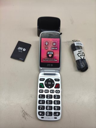 Teléfono 4G para mayores SPC Polaris con botón SOS y GPS