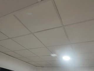 Techo desmontable paneles acusticos