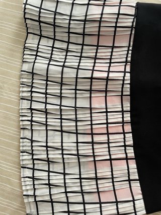 Vestido Kling Talla 2 Naranja y Blanco