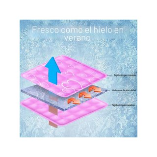 Cama refrescante para perros y gatos 40x50 cm