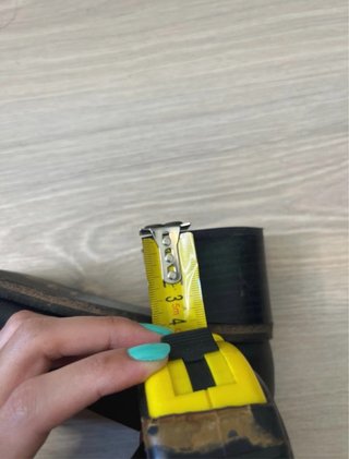 Mocasines de tacón ancho talla 38