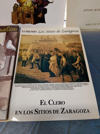Lote, 5 novelas, libros sobre Aragón