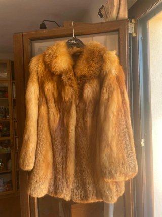 Abrigo vintage piel zorro (arreglar)