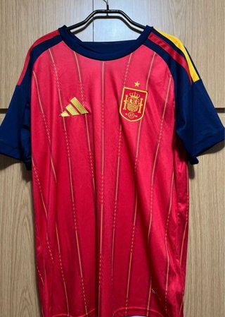 Camiseta España Adidas Roja Talla M