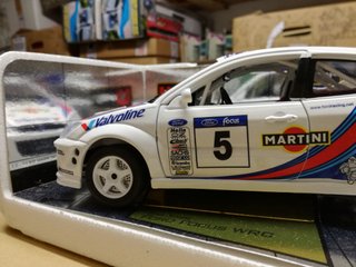 1/18 MODELLO Ford Focus WRC Martini Racing BURAGO