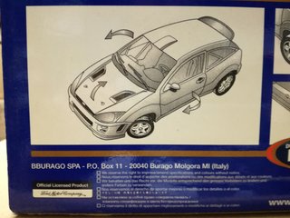 1/18 MODELLO Ford Focus WRC Martini Racing BURAGO