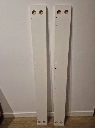 Cuna Pinolino madera y blanco