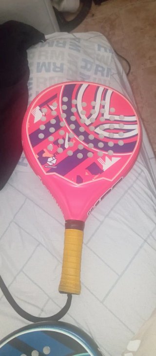 Due racchette da paddle Artengo PR190 rosa e blu