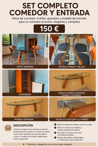 Conjunto Comedor y Entrada