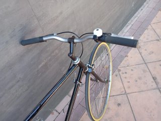 Bicicleta fixie clásica carretera