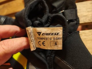Guantes Dainese Negros y Amarillos